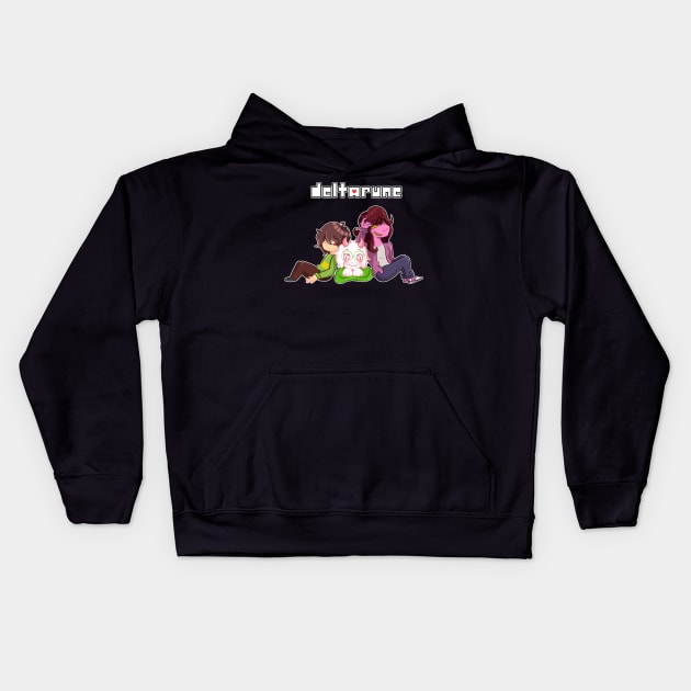 DELTARUNE: FUN GANG Kids Hoodie by FunGangStore